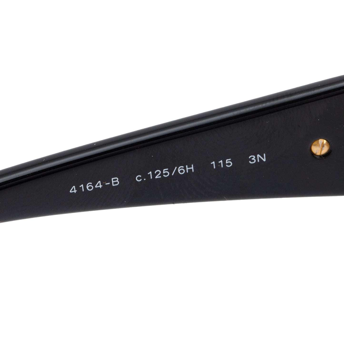 Chanel 4164-B Black Acetate Crystal Camellia Shield Sunglasses