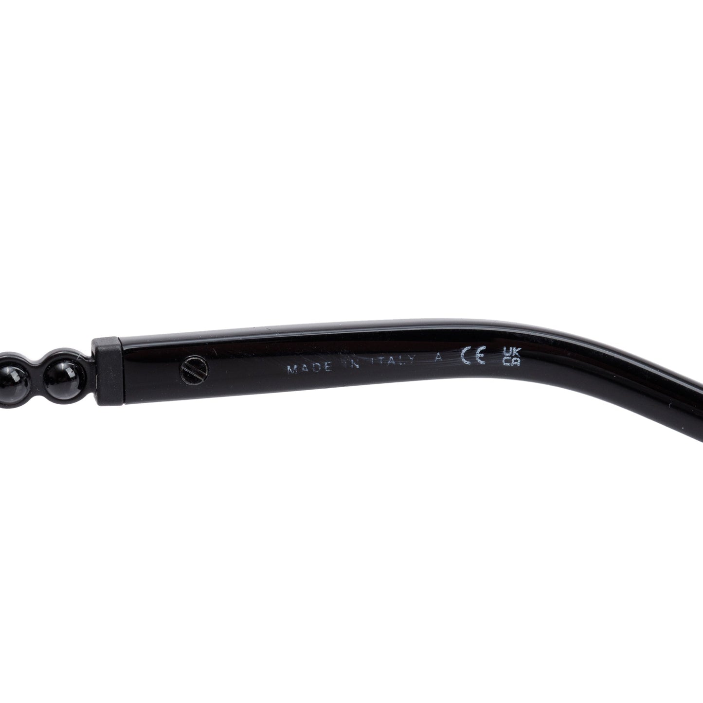 Chanel 4281-Q-H Black Acetate Chain-Link Square Sunglasses
