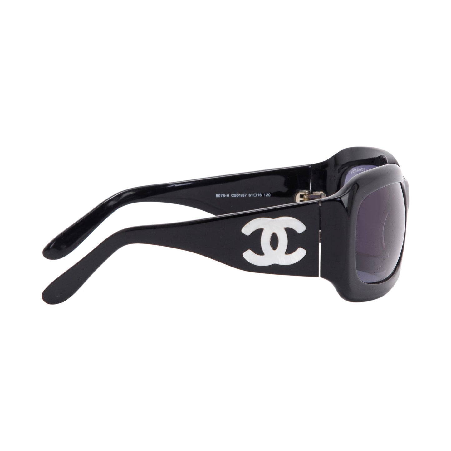 Chanel 5076-H CC Mother of Pearl Sunglasses