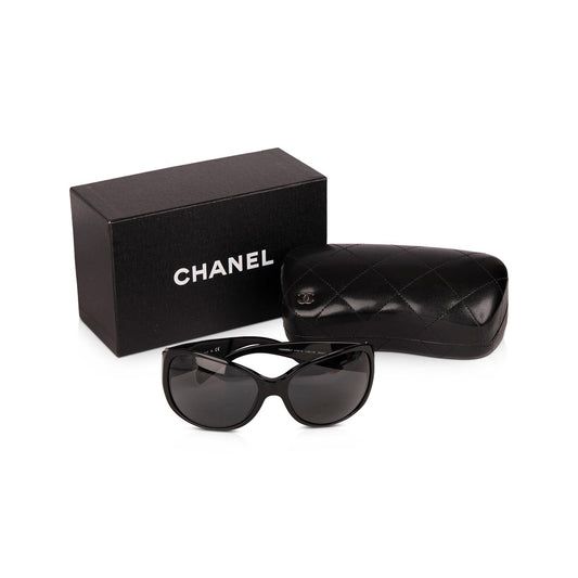 Chanel 5150B Crystal CC Oversize Sunglasses
