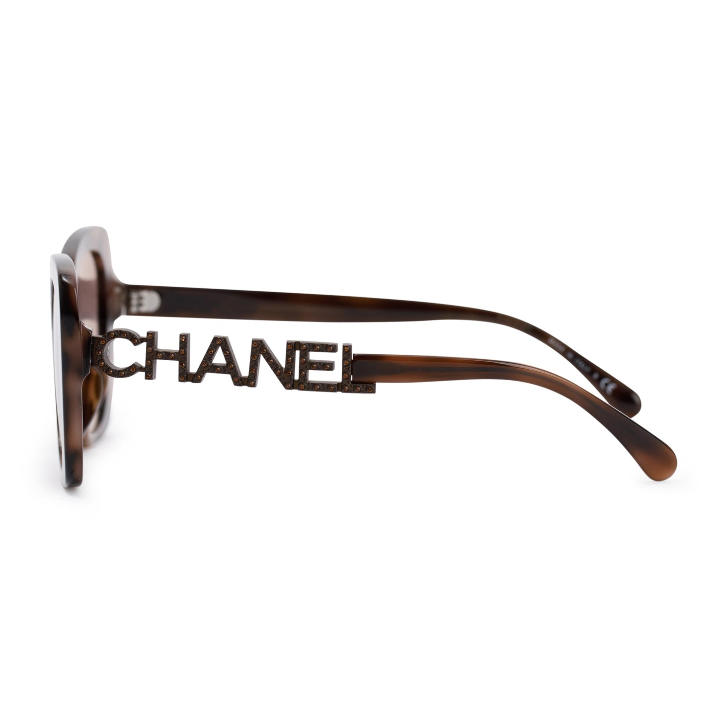 Chanel 5422-B-A Strass Square Sunglasses