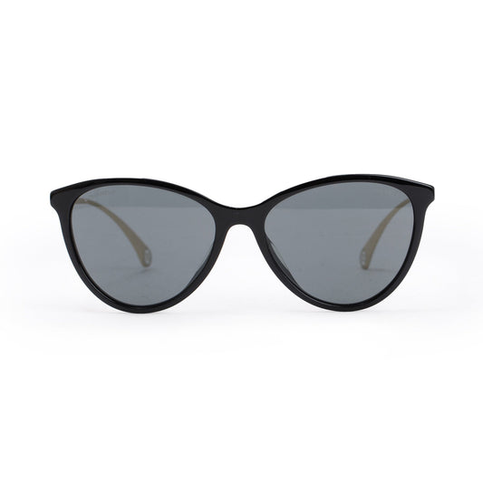 Chanel 5459-A Metal Black Acetate Butterfly Sunglasses