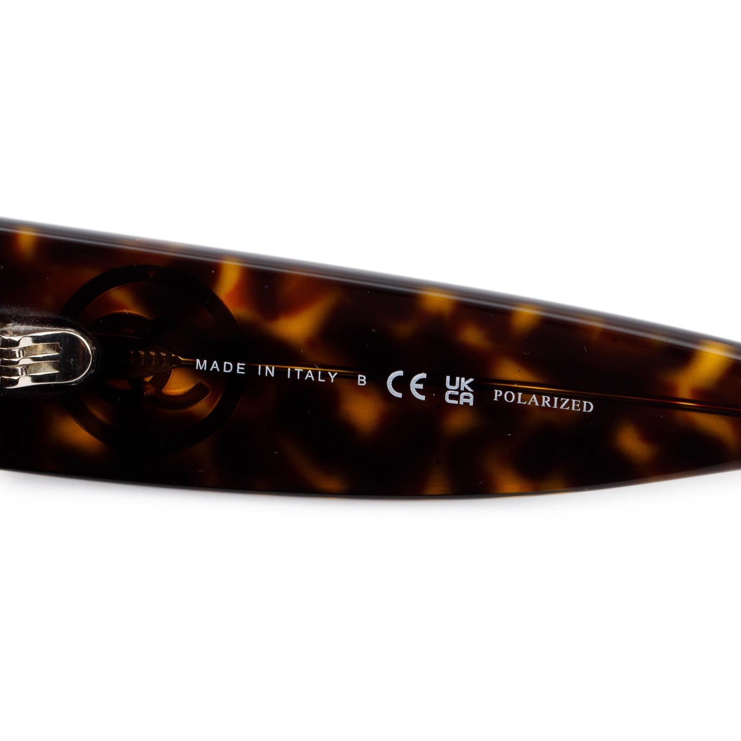 Chanel 5506-A 2023 Interlocking CC Logo Tortoise Acetate Sunglasses