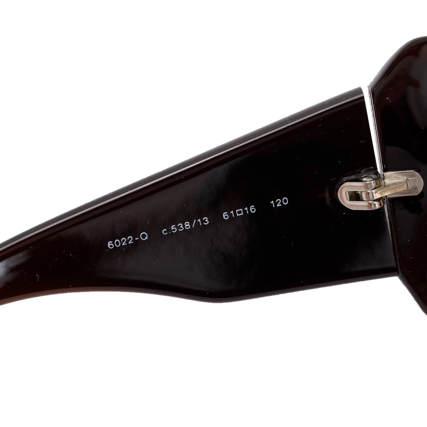 Chanel 6022-O Black Acetate Interlocking CC Logo Square Sunglasses