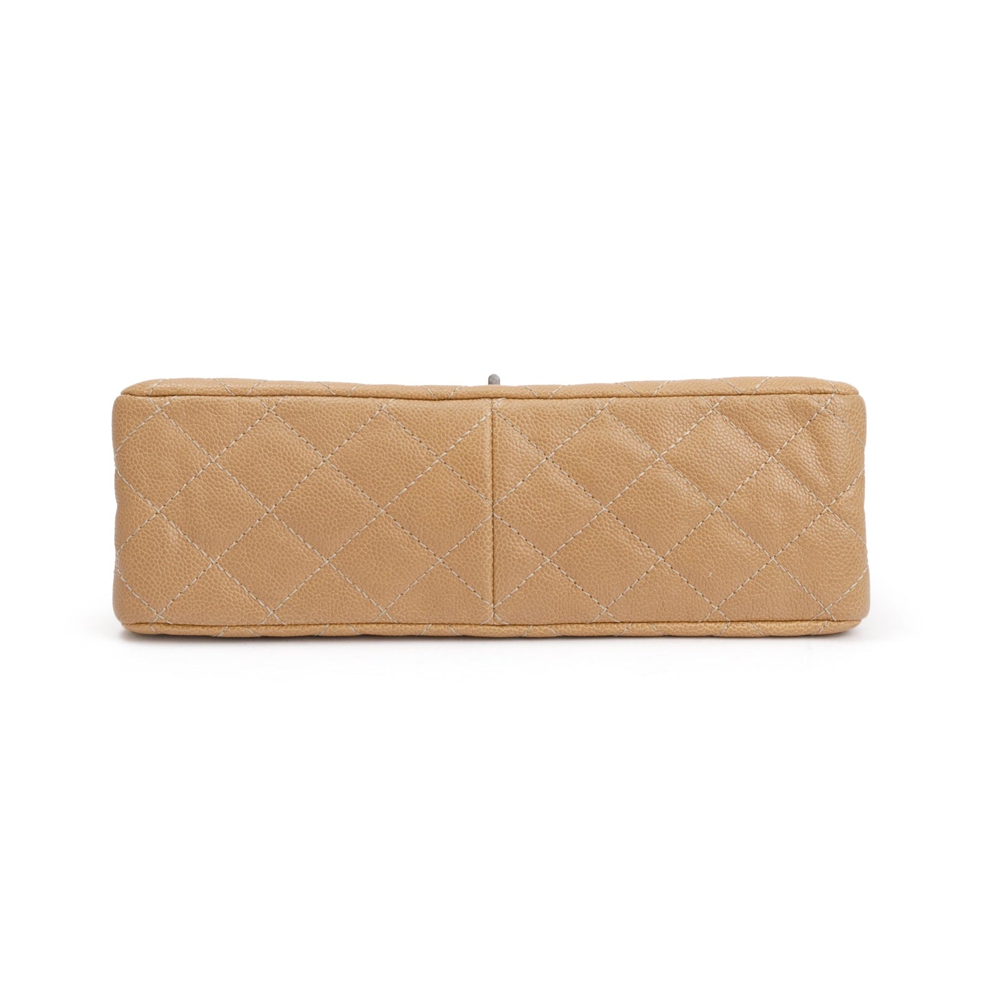 Chanel Beige Caviar Leather 2.55 Reissue 226 Double Flap Bag