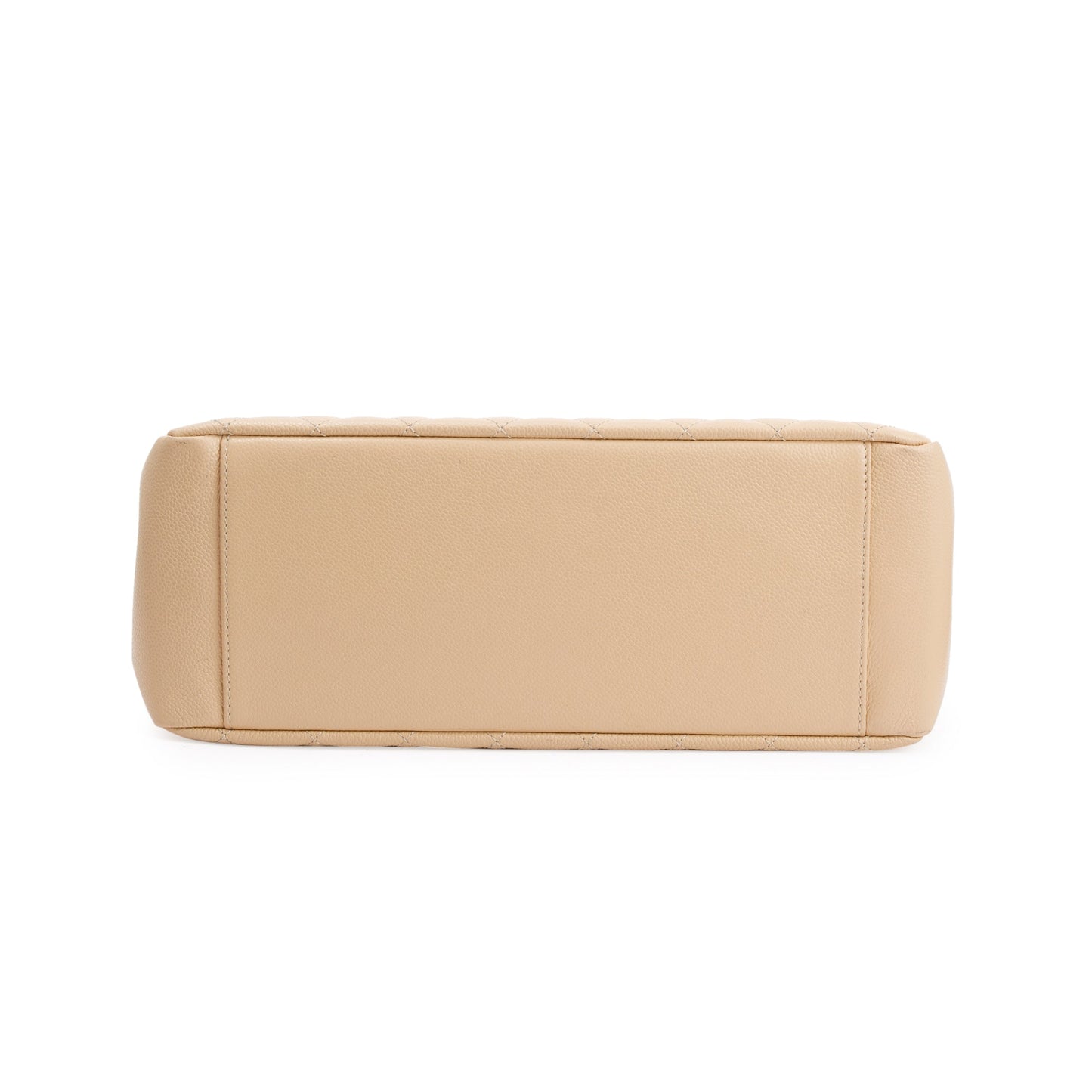 Chanel Beige Caviar Leather Grand Shopping Tote (GST)