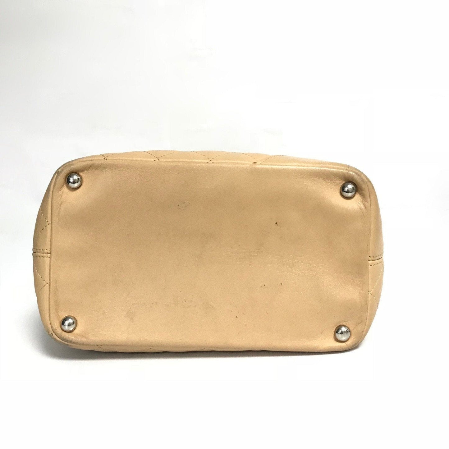 Chanel Beige Ligne Cambon Medium Tote