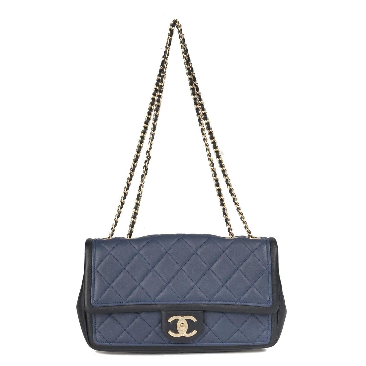 Chanel Bicolor Graphic Medium Flap Bag