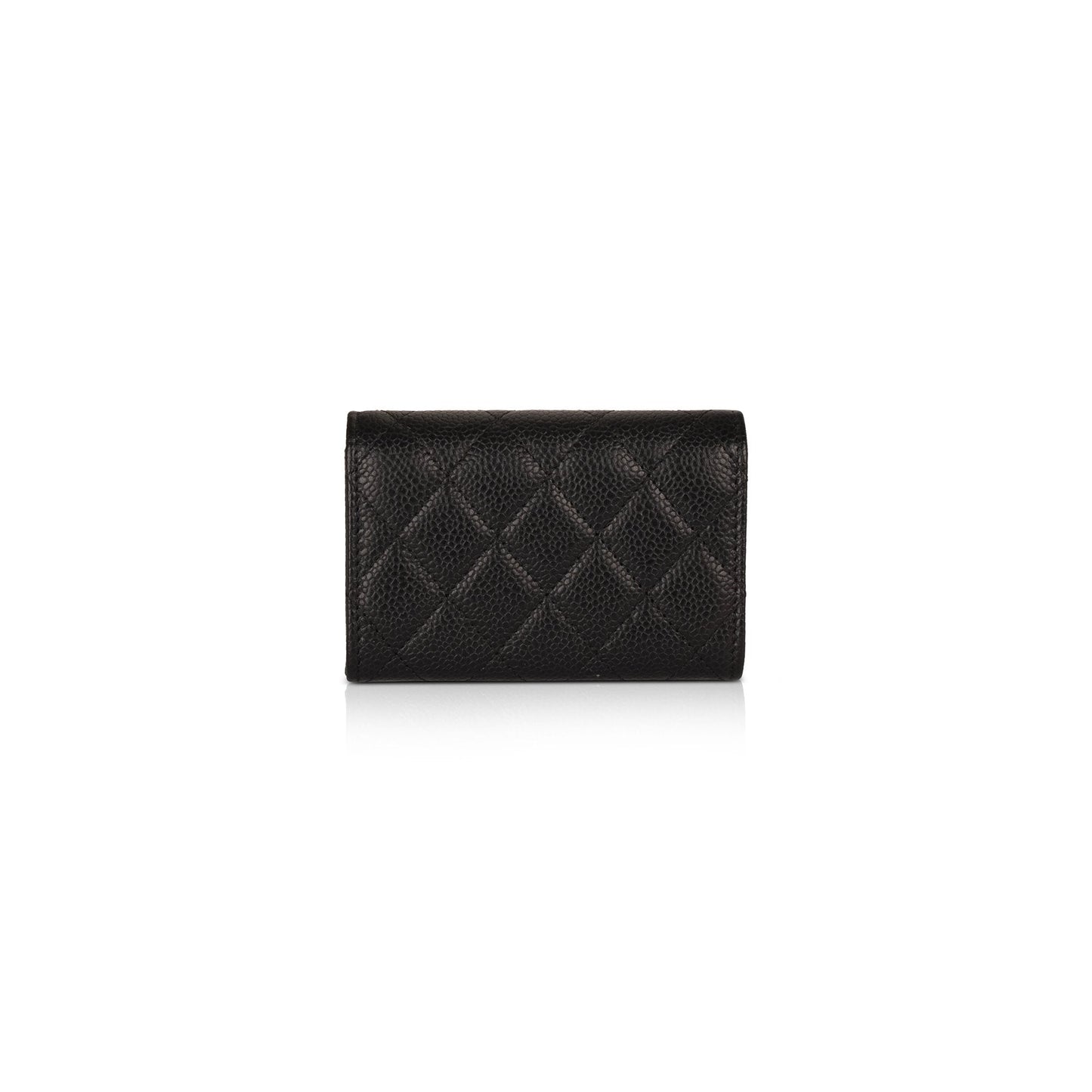 Chanel Black Caviar Classic Card Holder