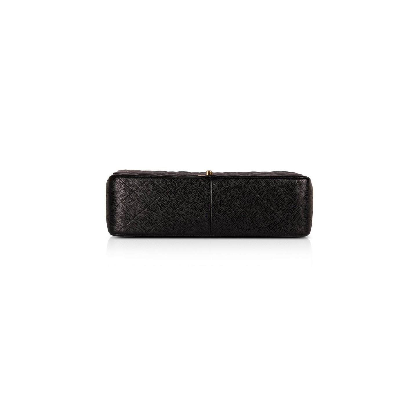 Chanel Black Caviar Classic Jumbo Double Flap Bag