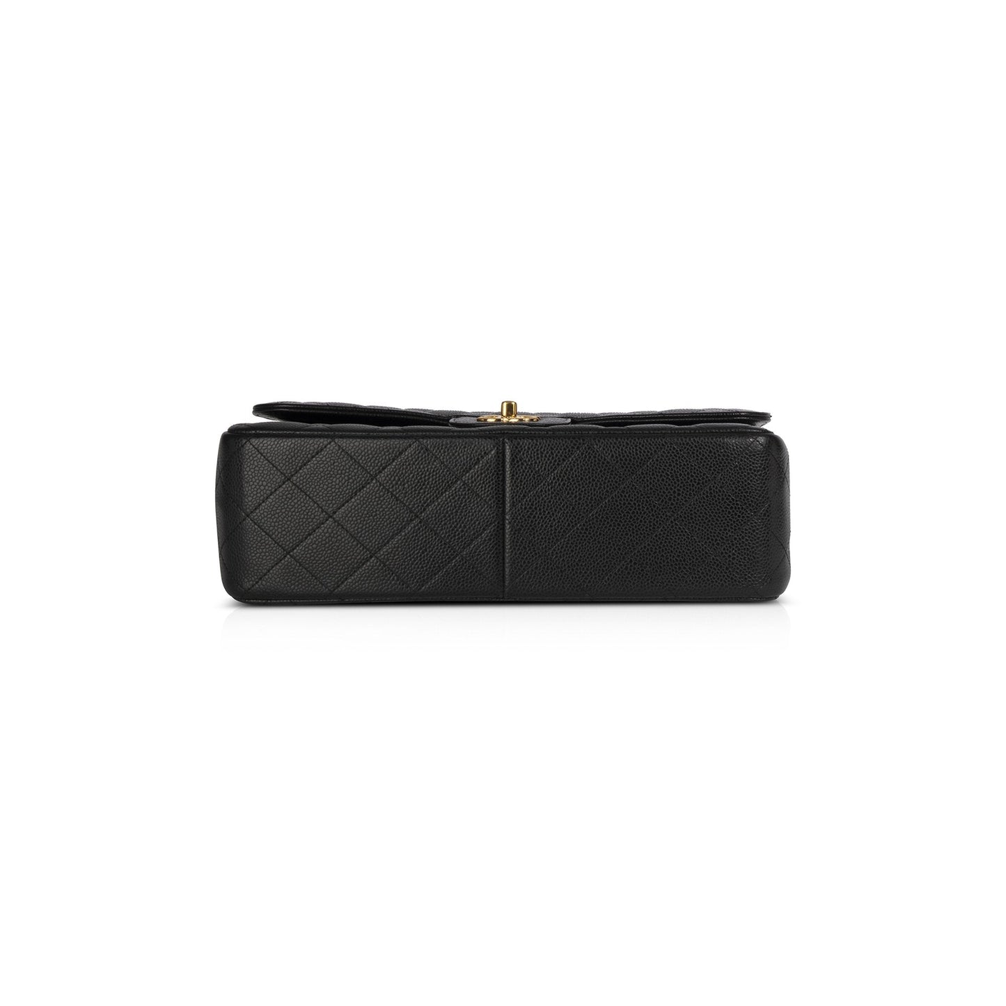 Chanel Black Caviar Classic Jumbo Double Flap Bag