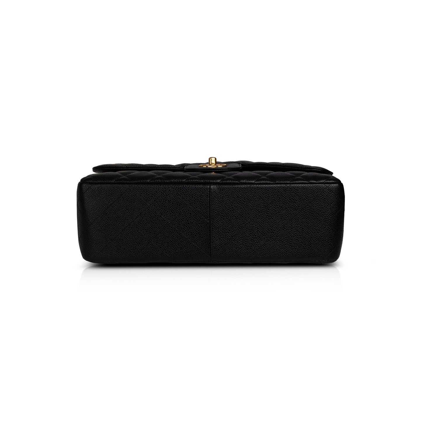Chanel Black Caviar Classic Jumbo Double Flap Bag
