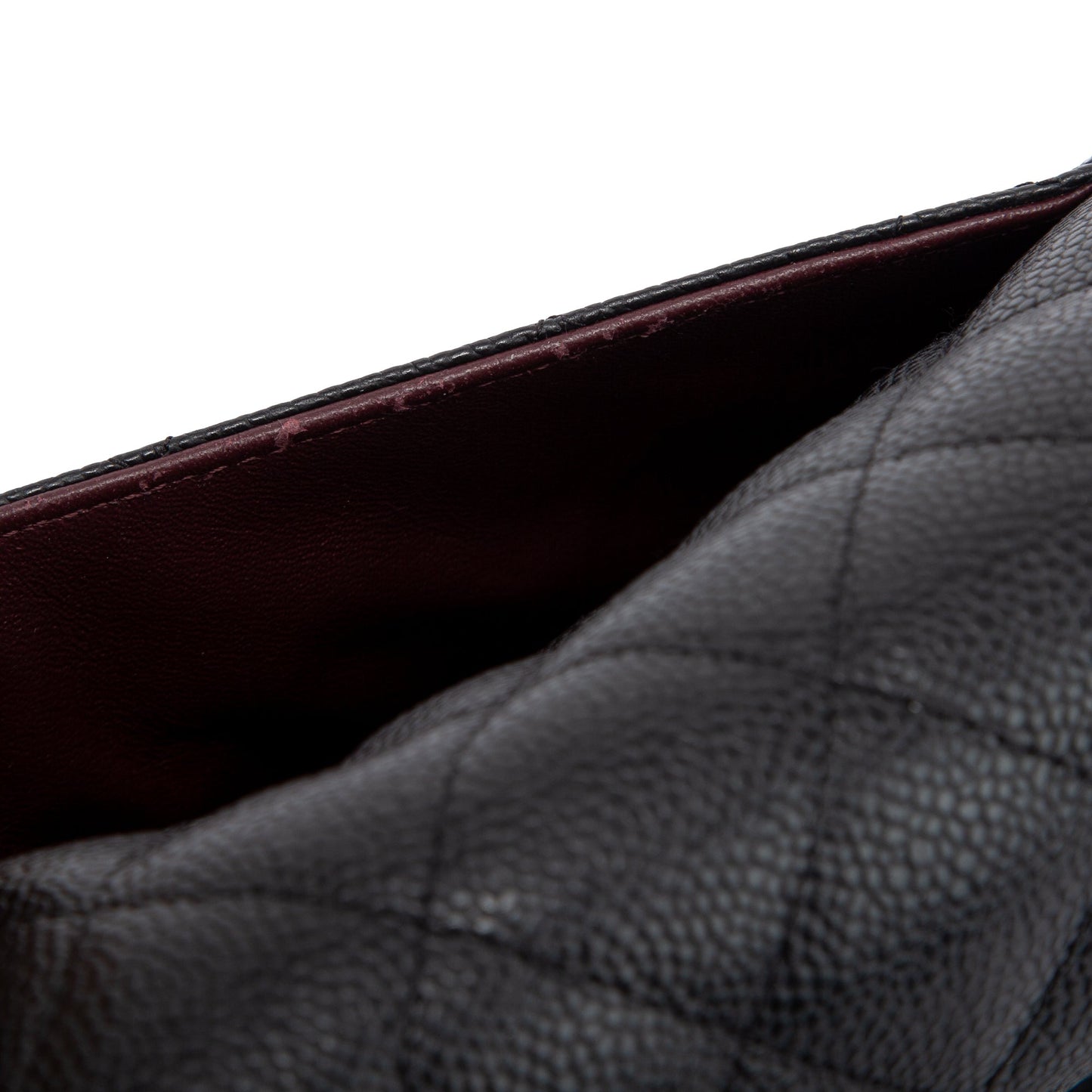 Chanel Black Caviar Classic Jumbo Double Flap Bag