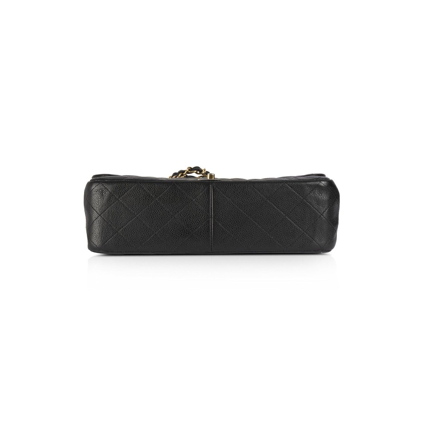 Chanel Black Caviar Classic Jumbo Double Flap Bag