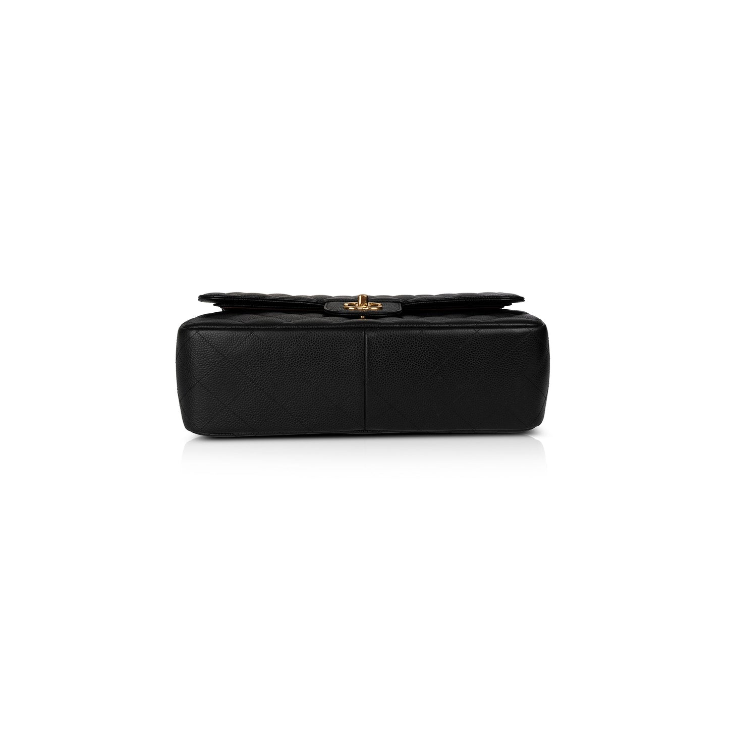 Chanel Black Caviar Classic Jumbo Double Flap Bag