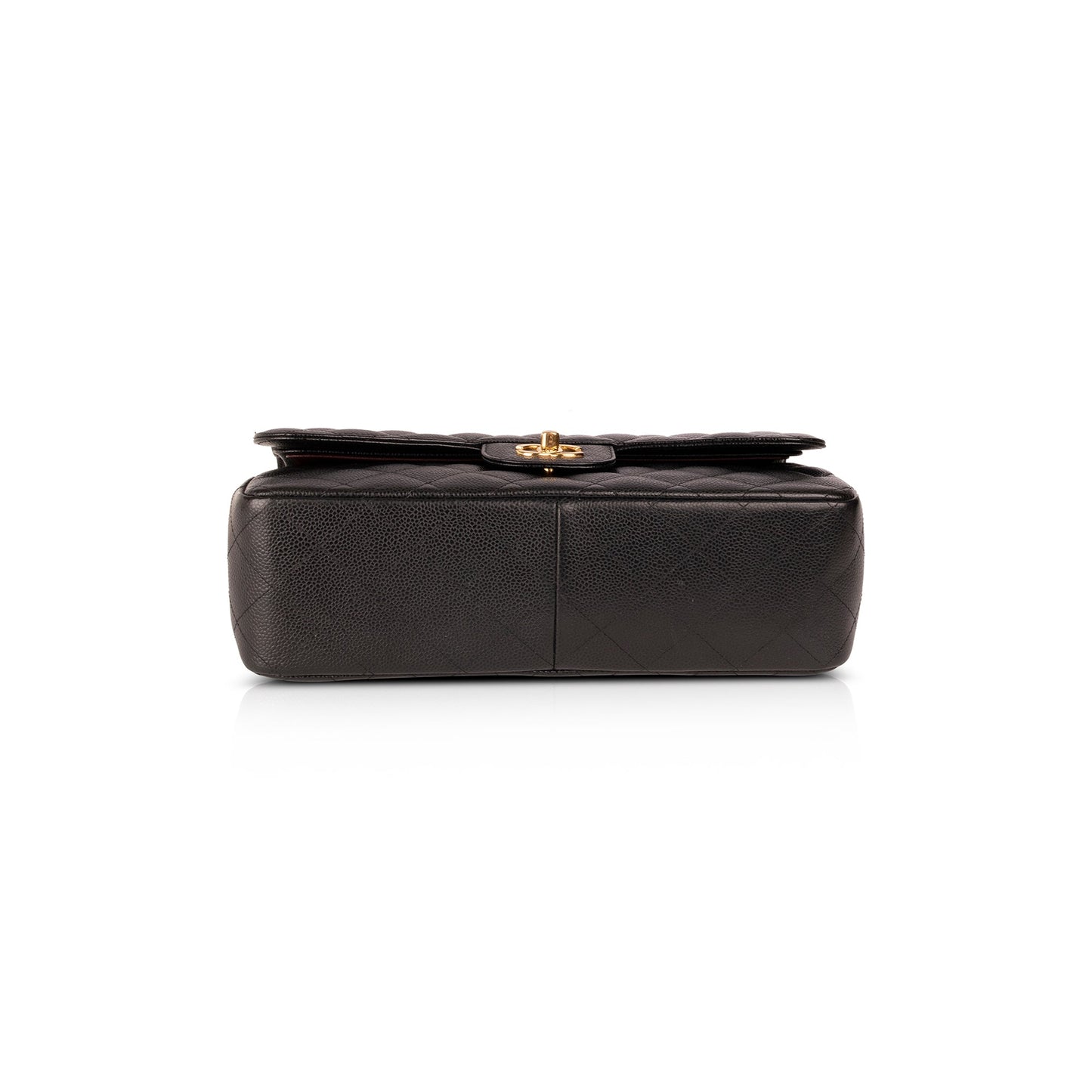 Chanel Black Caviar Classic Jumbo Double Flap Bag