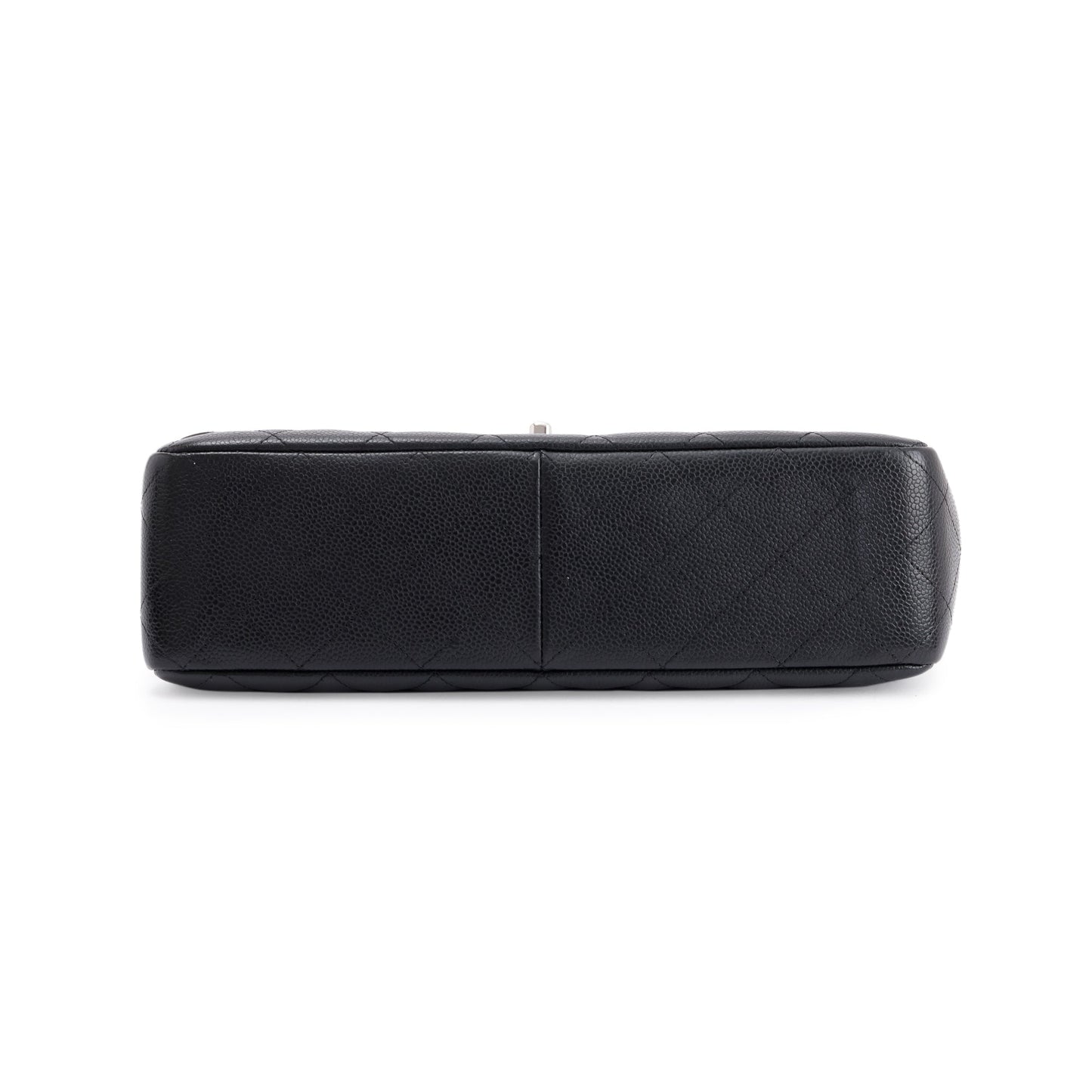 Chanel Black Caviar Classic Jumbo Single Flap Bag