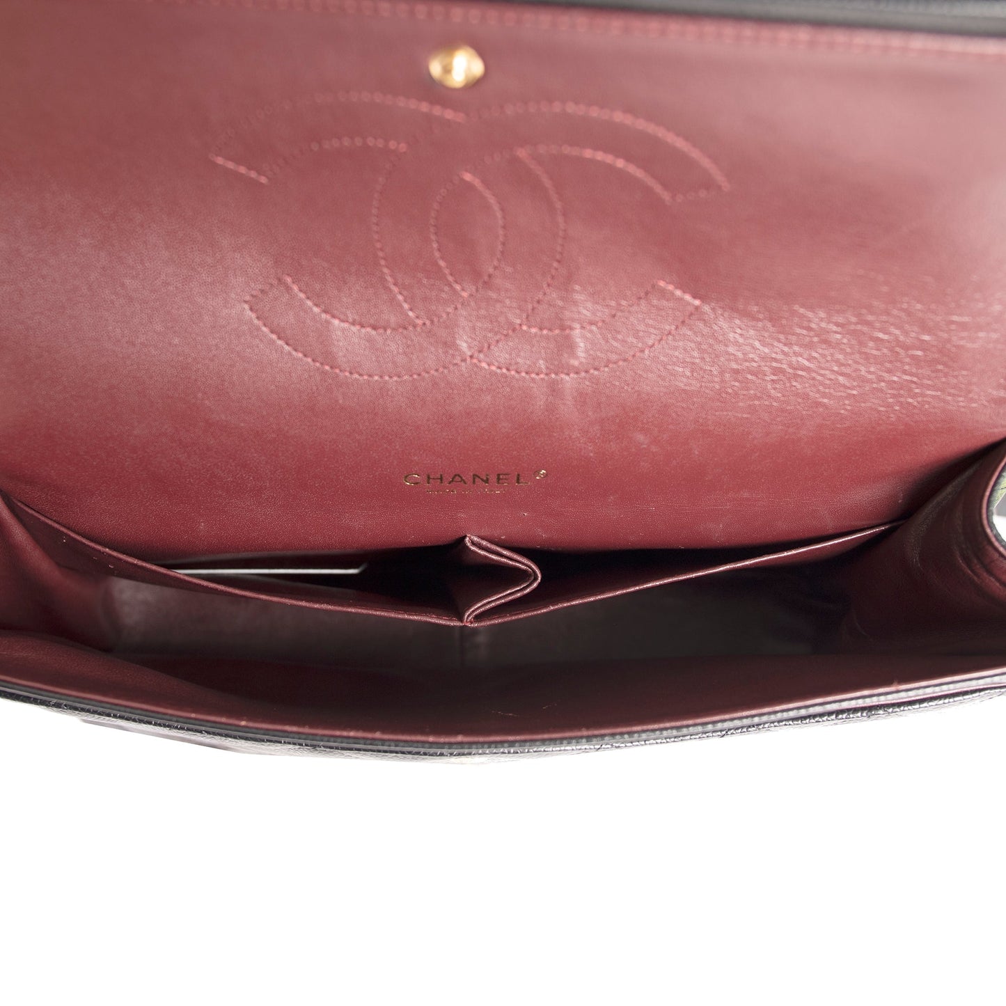 Chanel Black Caviar Classic Maxi Double Flap Bag