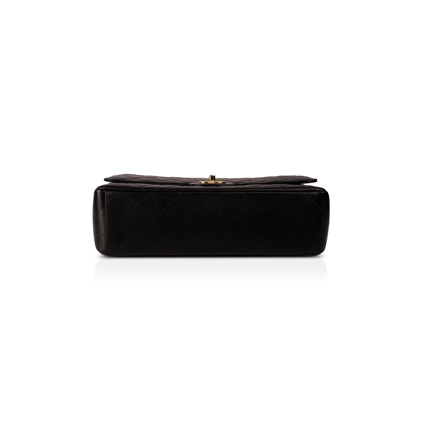 Chanel Black Caviar Classic Maxi Double Flap Bag