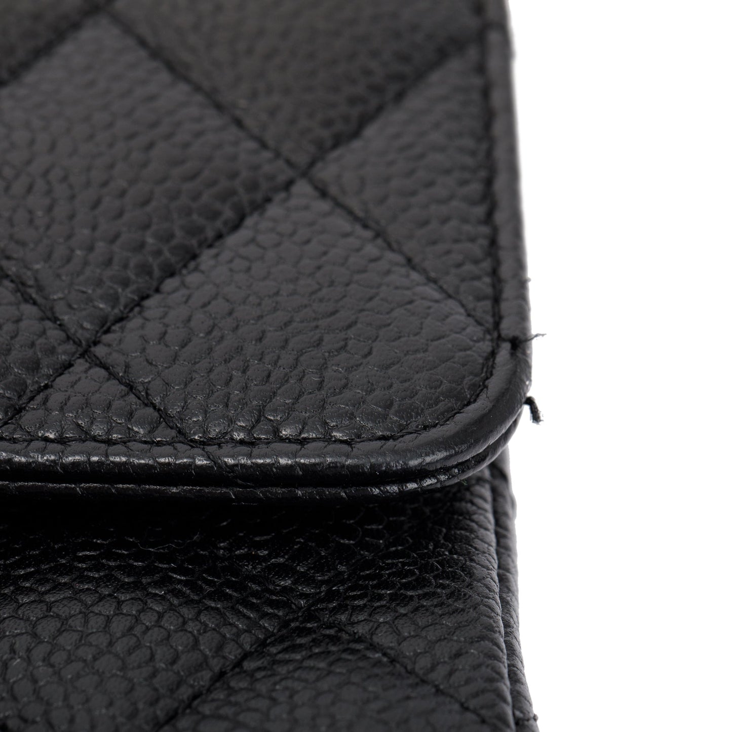 Chanel Black Caviar Classic Medium Double Flap Bag