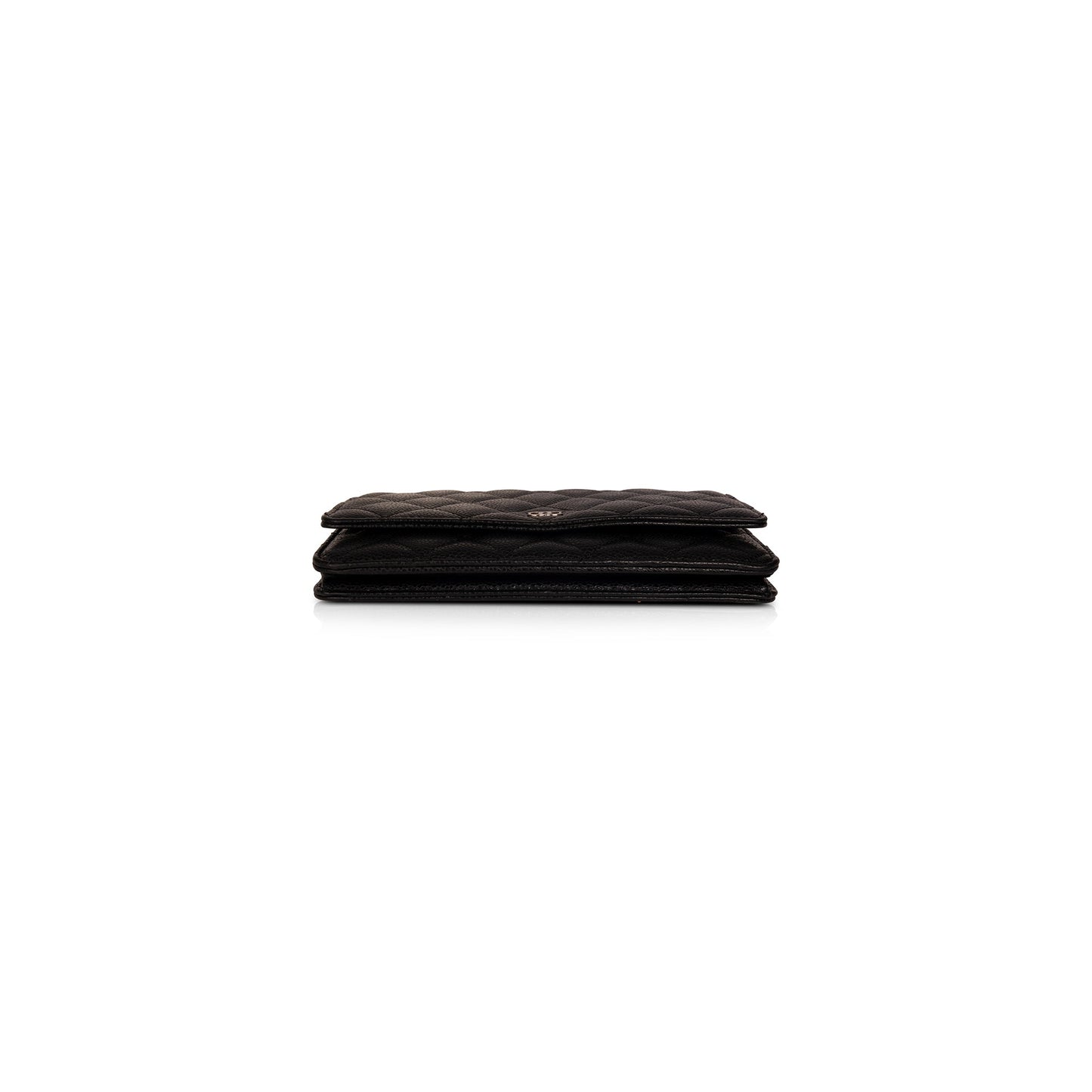 Chanel Black Caviar Classic Wallet on Chain