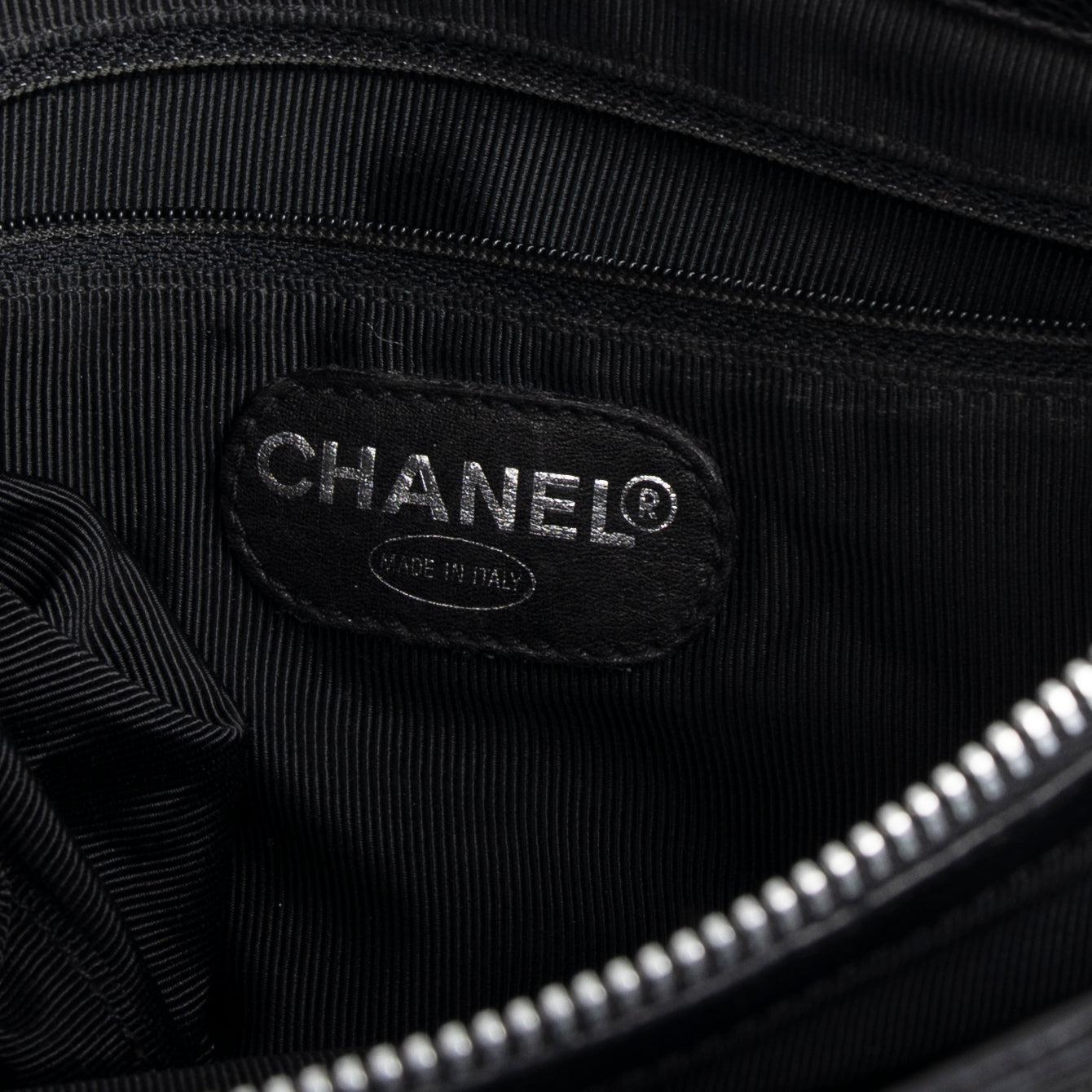 Chanel Black Caviar Flap Tote