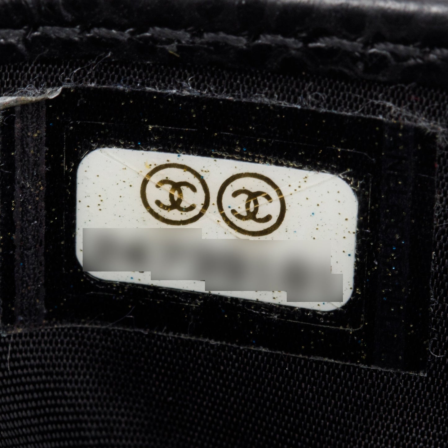 Chanel Black Caviar Leather Classic Card Holder