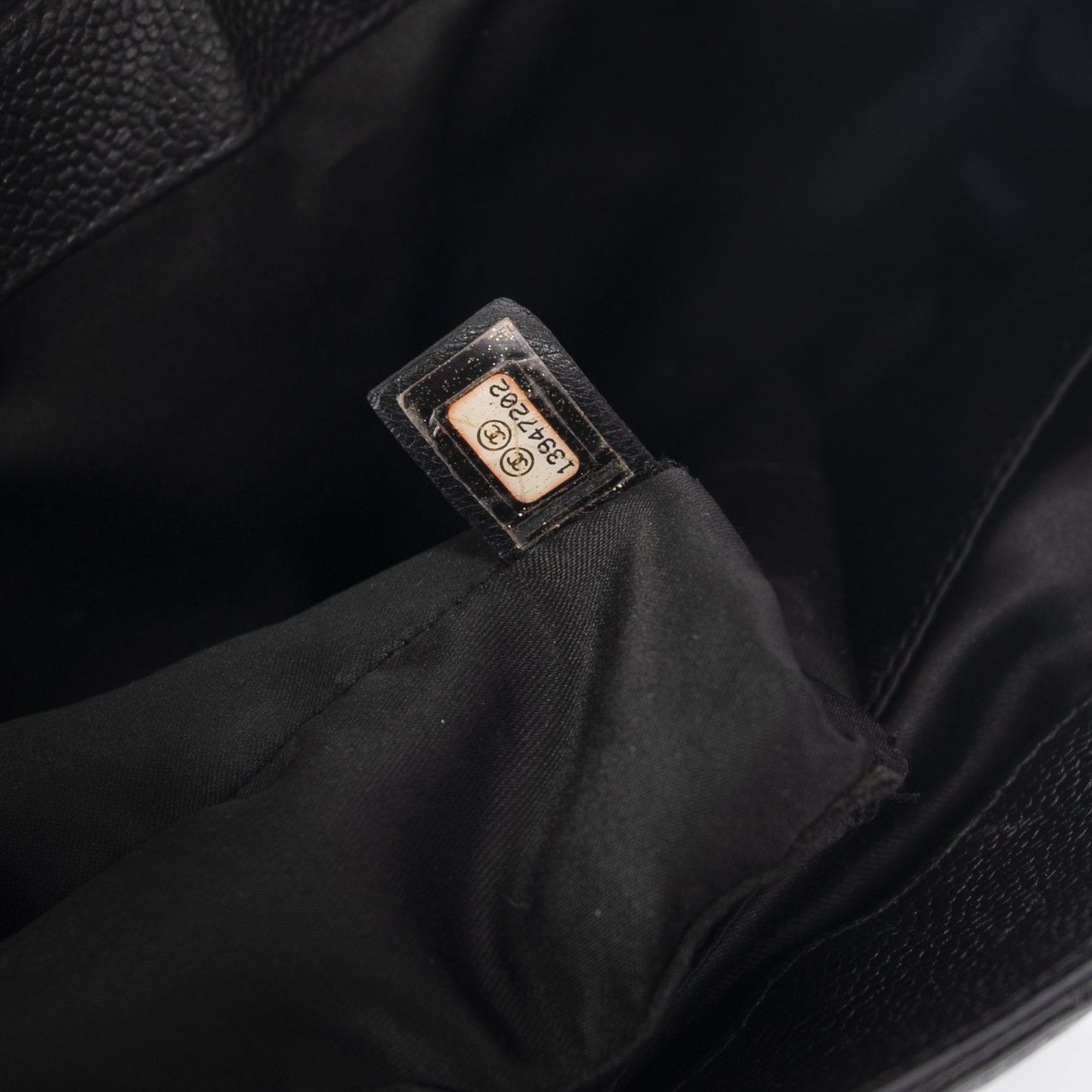 Chanel Black Caviar Leather Grand Shopping Tote (GST)
