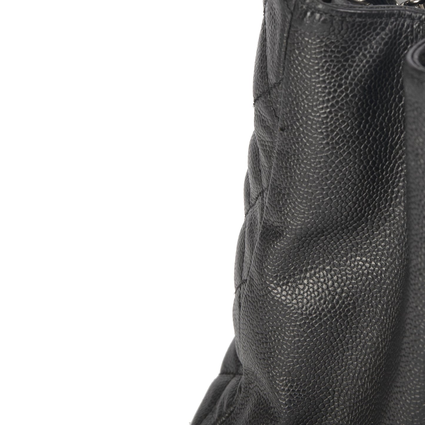 Chanel Black Caviar Leather Grand Shopping Tote (GST)