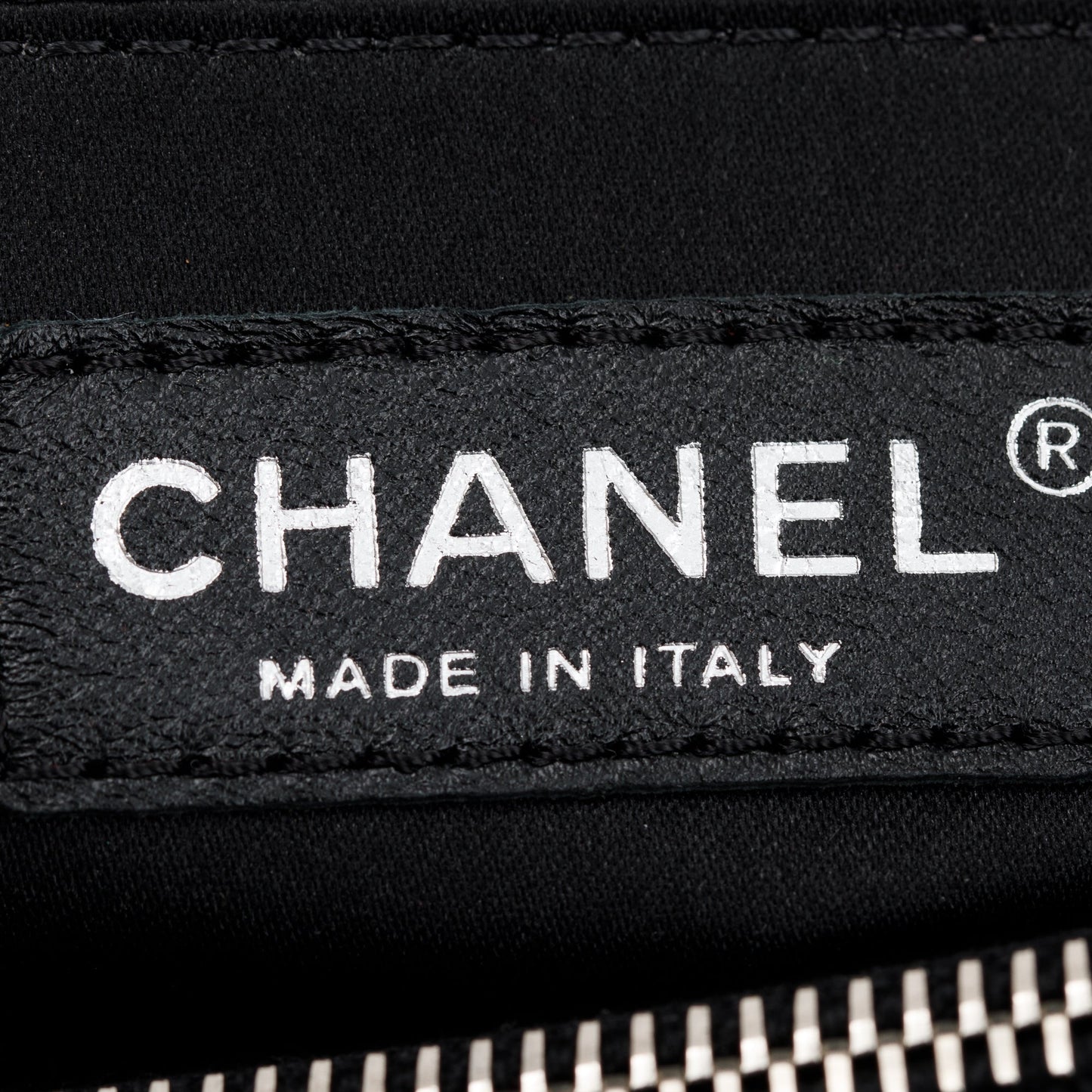 Chanel Black Caviar Leather Grand Shopping Tote (GST)