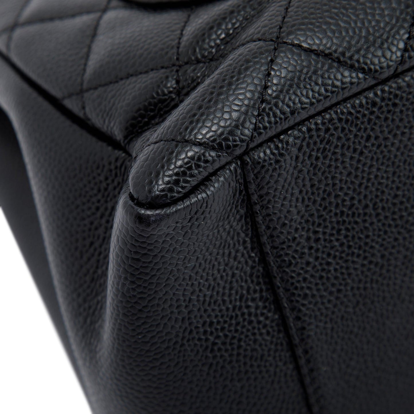 Chanel Black Caviar Leather Grand Shopping Tote (GST)
