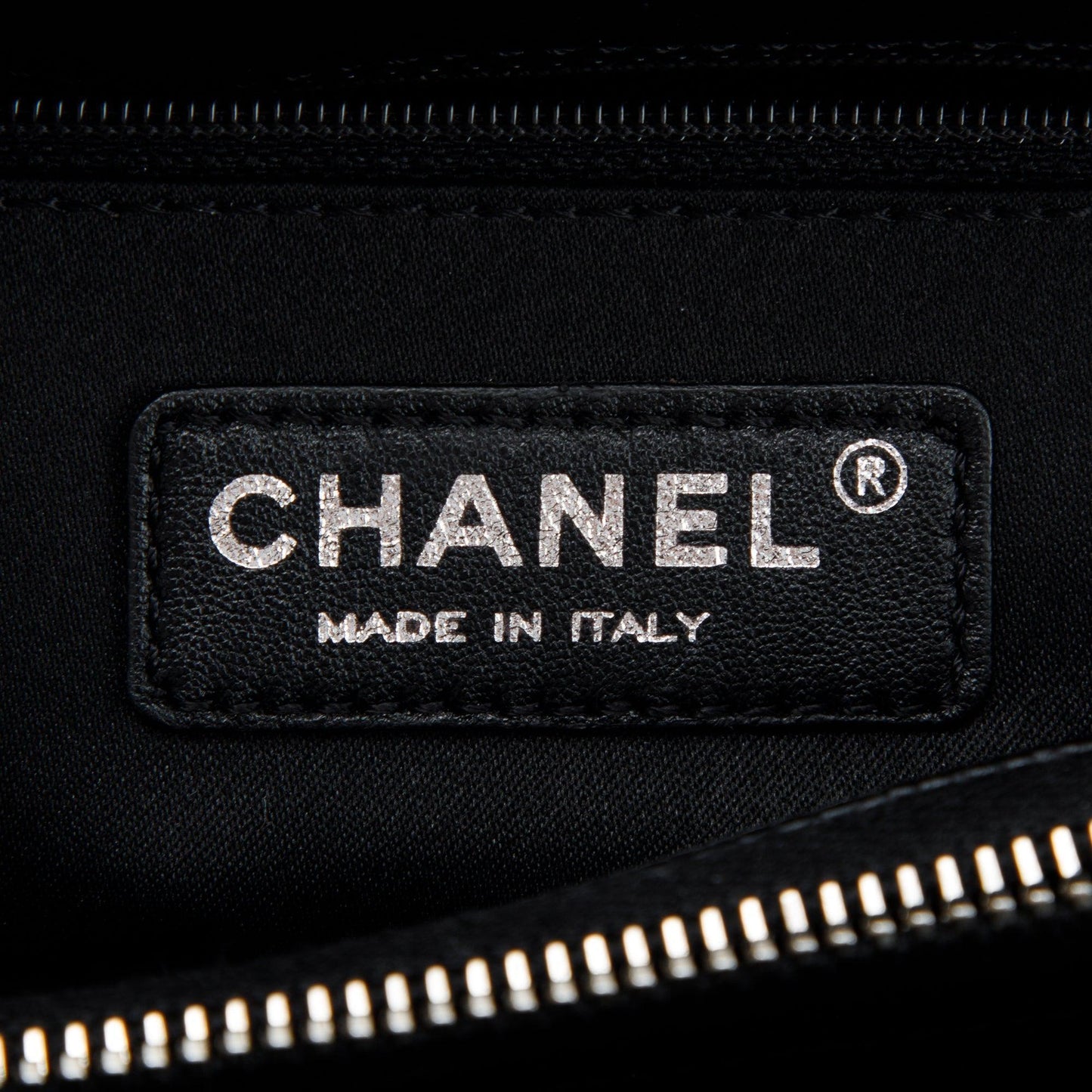Chanel Black Caviar Leather Grand Shopping Tote (GST)