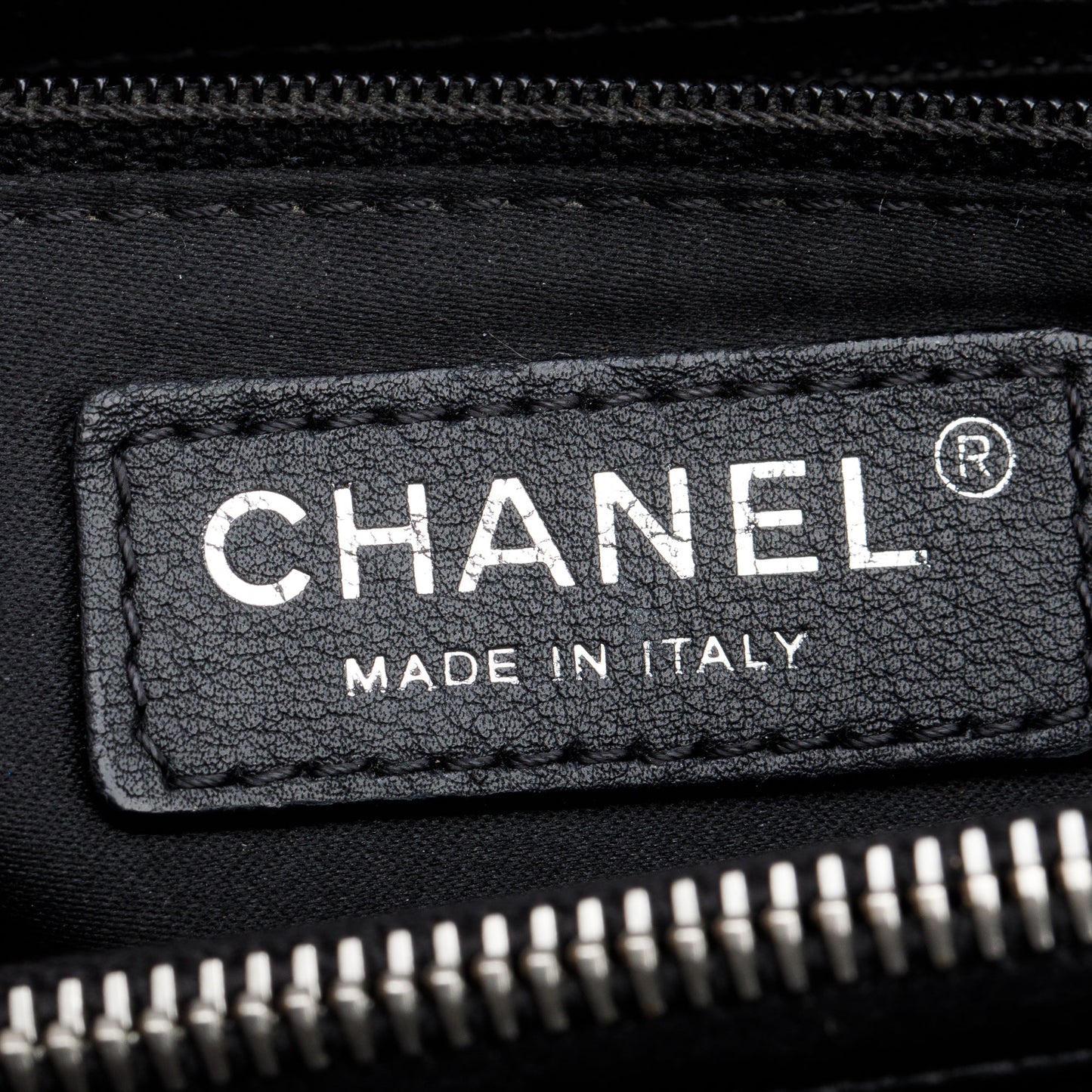 Chanel Black Caviar Leather Grand Shopping Tote (GST)