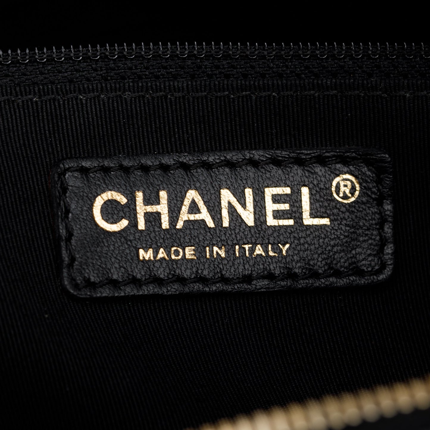 Chanel Black Caviar Leather Petite Timeless Tote
