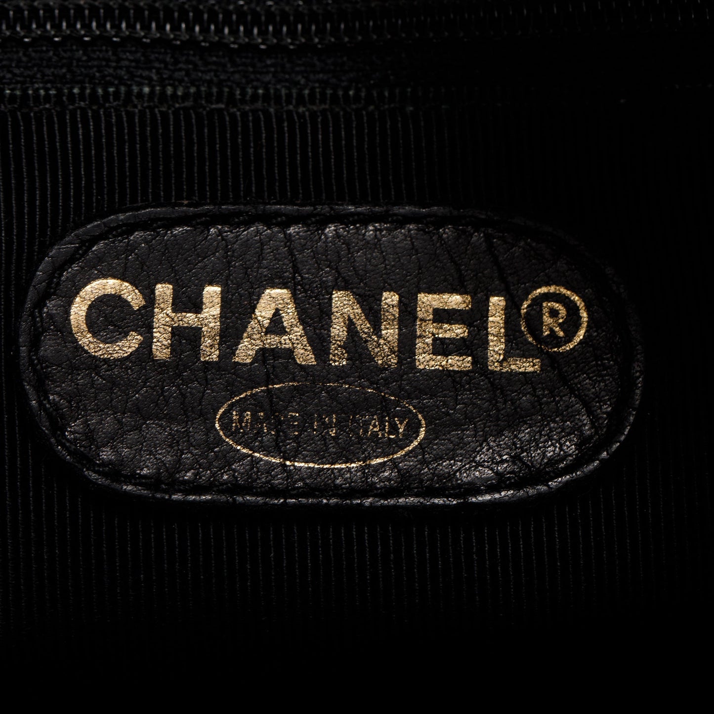Chanel Black Caviar Leather Small Vintage CC Shoulder Bag