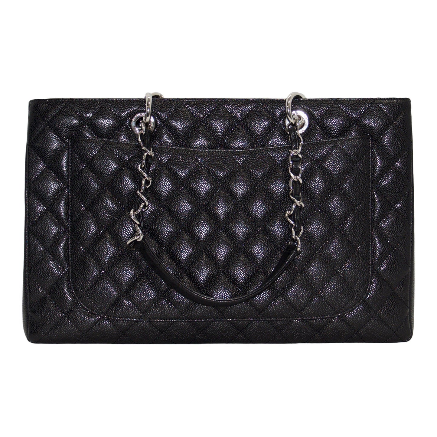 Chanel Black Caviar Leather XL Grand Shopping Tote (GST)