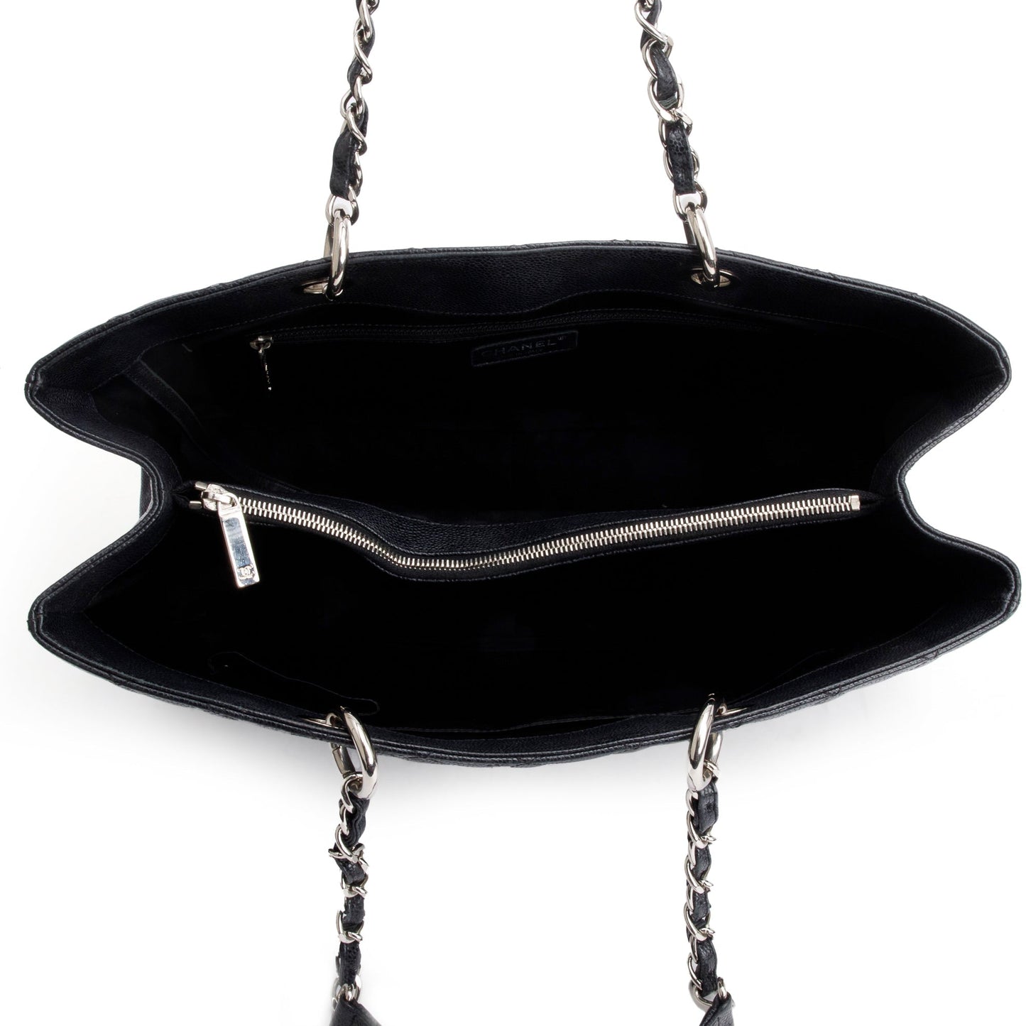 Chanel Black Caviar Leather XL Grand Shopping Tote (GST)