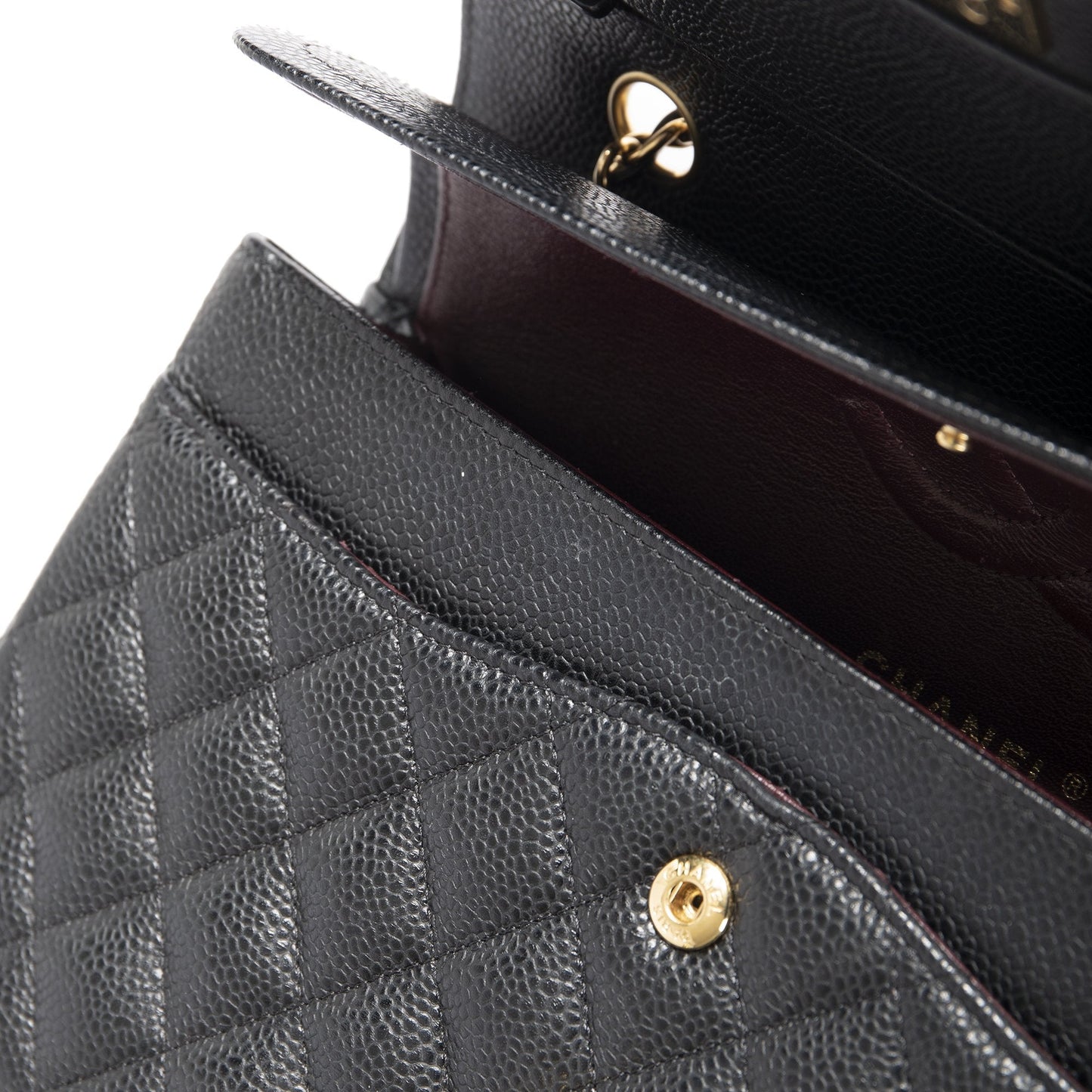 Chanel Black Caviar Medium Classic Double Flap Bag