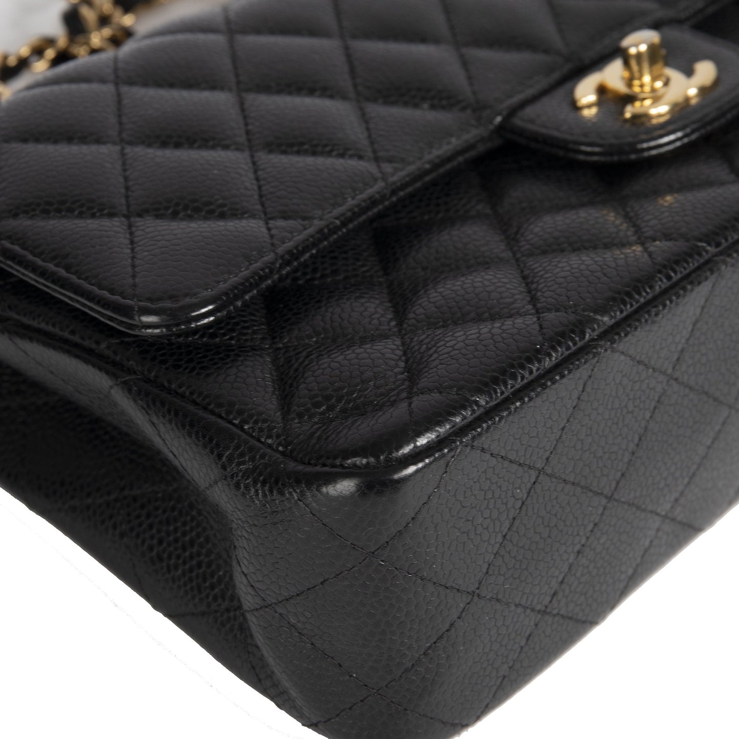 Chanel Black Caviar Medium Classic Double Flap Bag