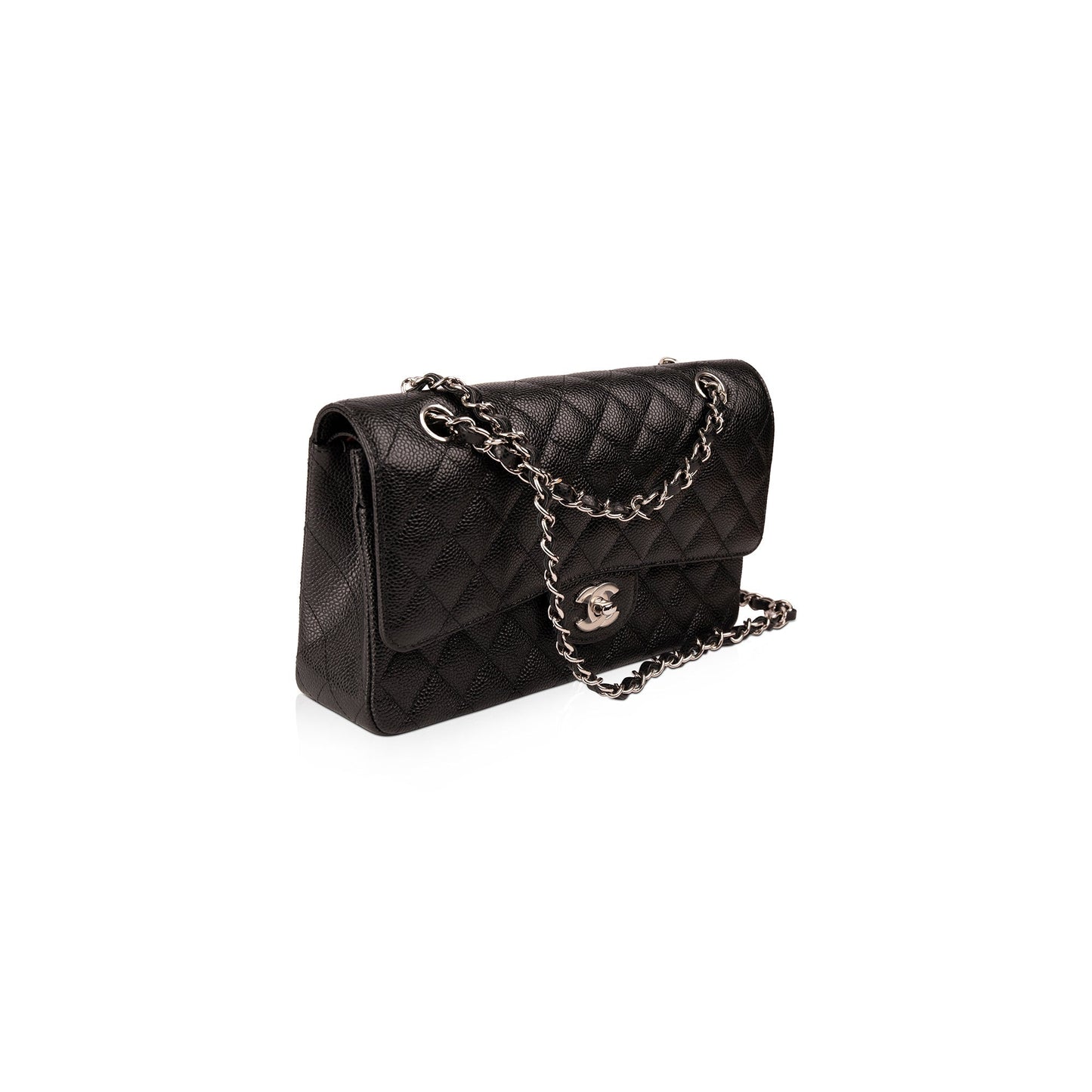 Chanel Black Caviar Medium Classic Double Flap Bag