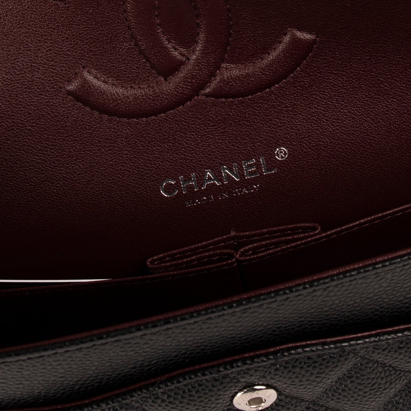 Chanel Black Caviar Medium Classic Double Flap Bag