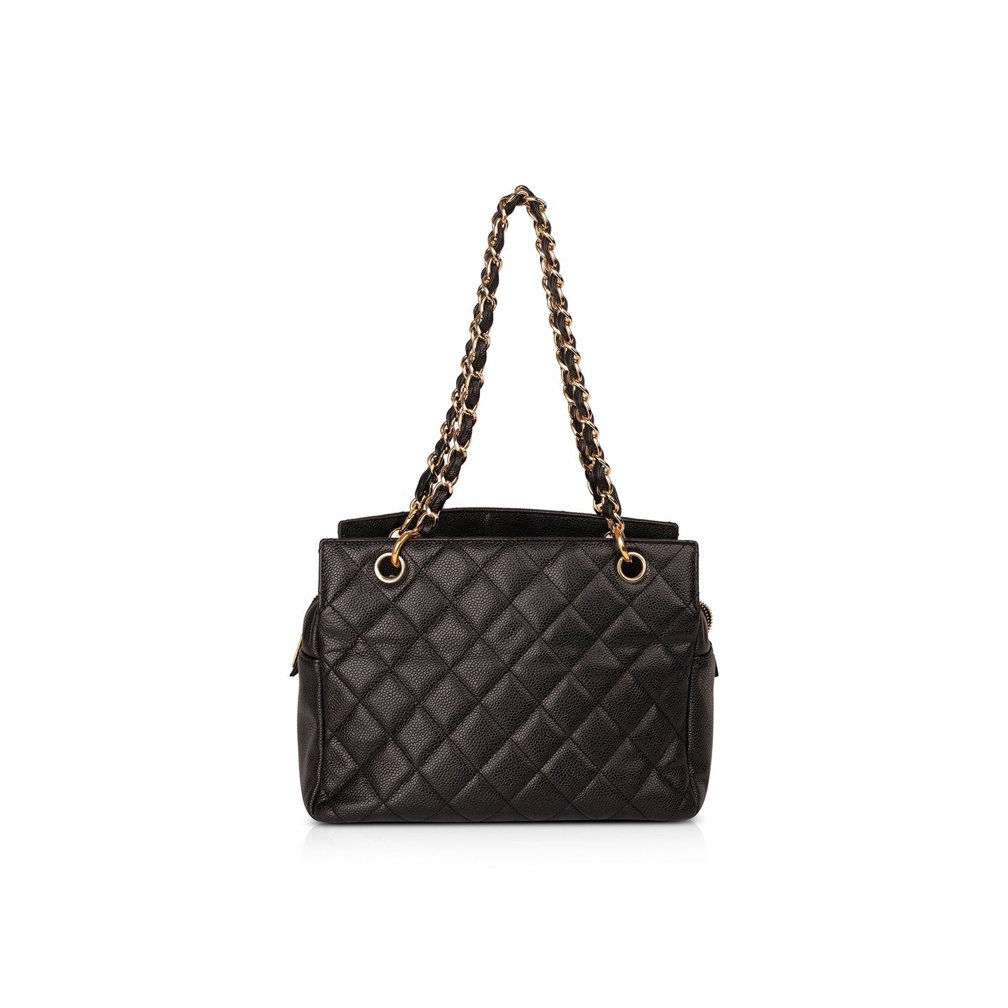 Chanel Black Caviar Petite Timeless Tote