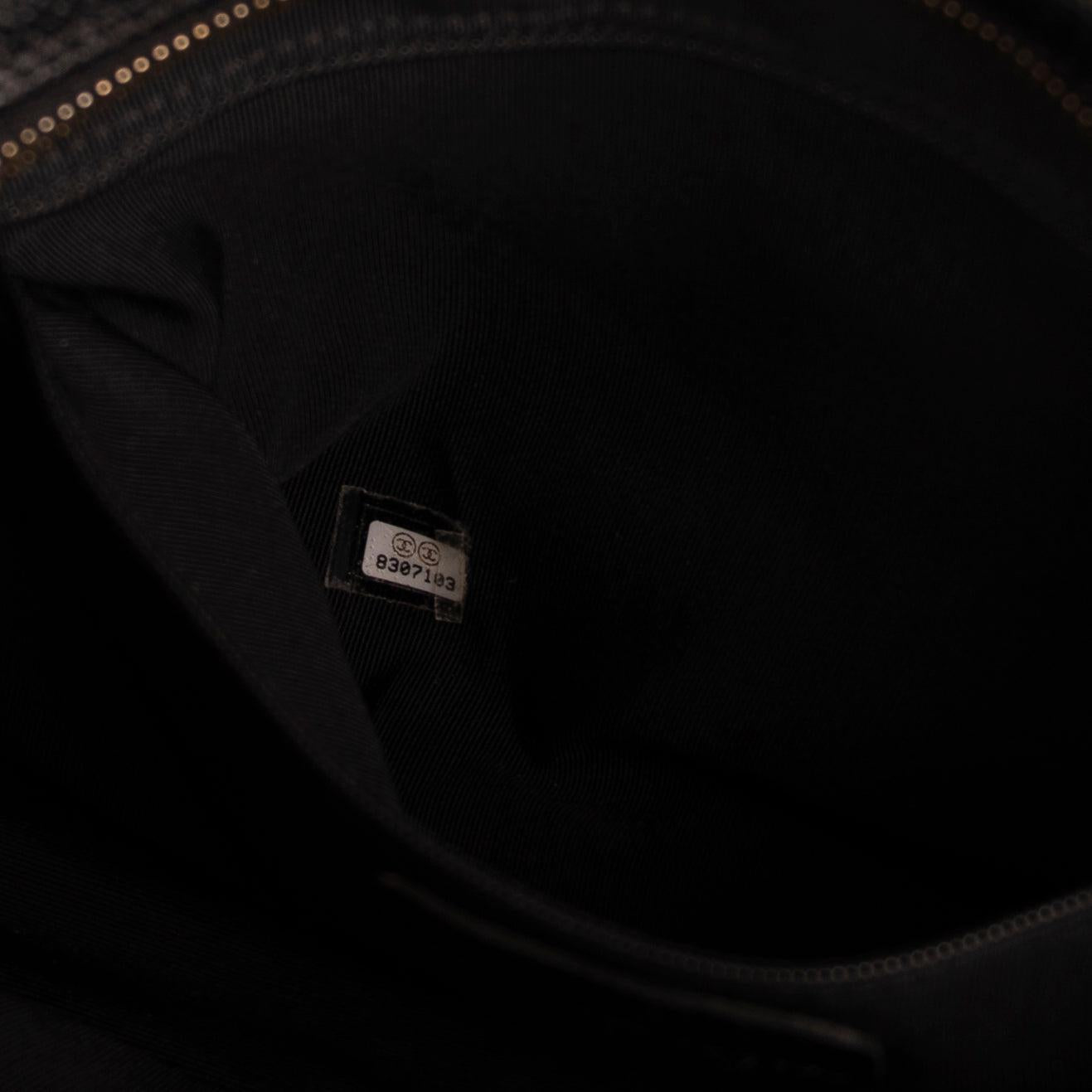 Chanel Black Caviar Petite Timeless Tote