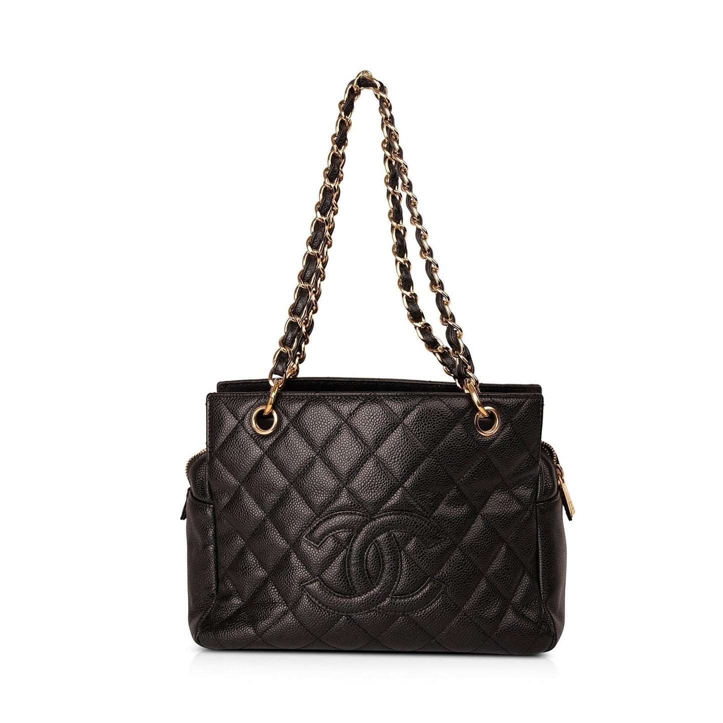 Chanel Black Caviar Petite Timeless Tote