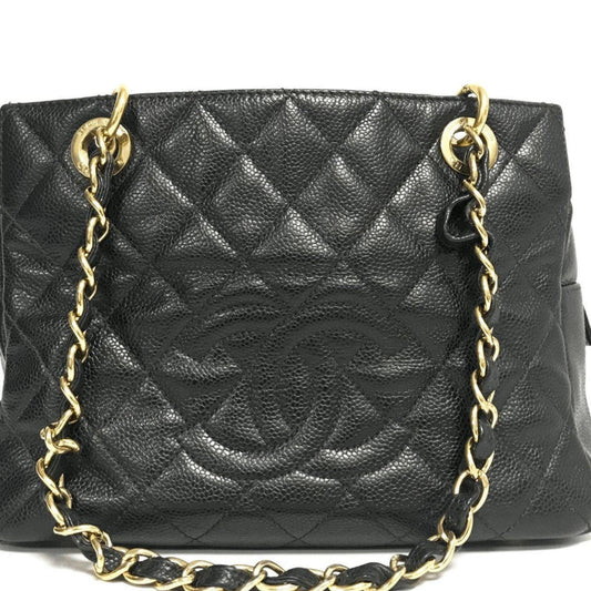 Chanel Black Caviar Petite Timeless Tote