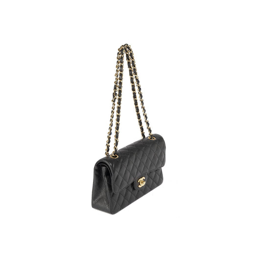 Chanel Black Caviar Small Classic Double Flap Bag
