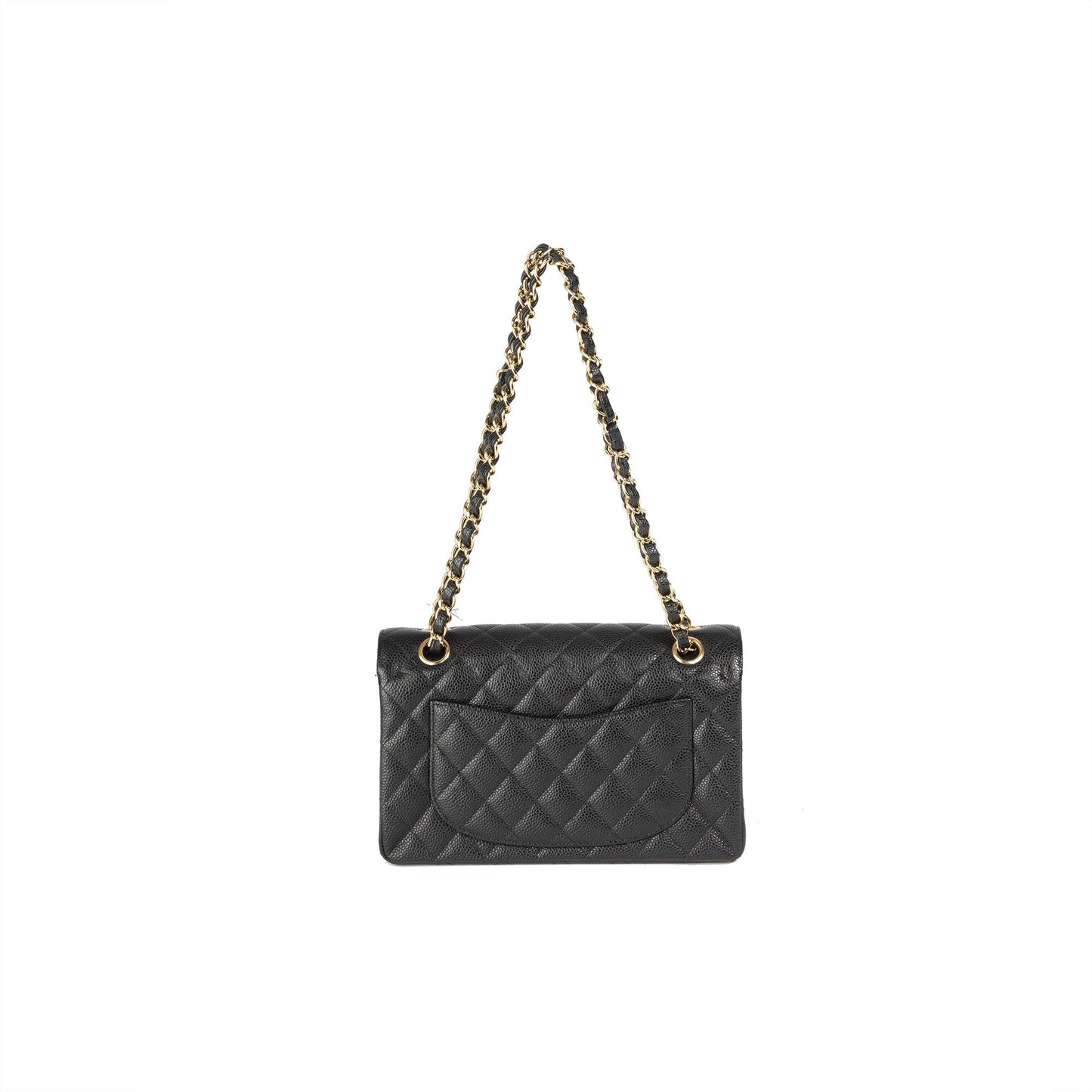 Chanel Black Caviar Small Classic Double Flap Bag