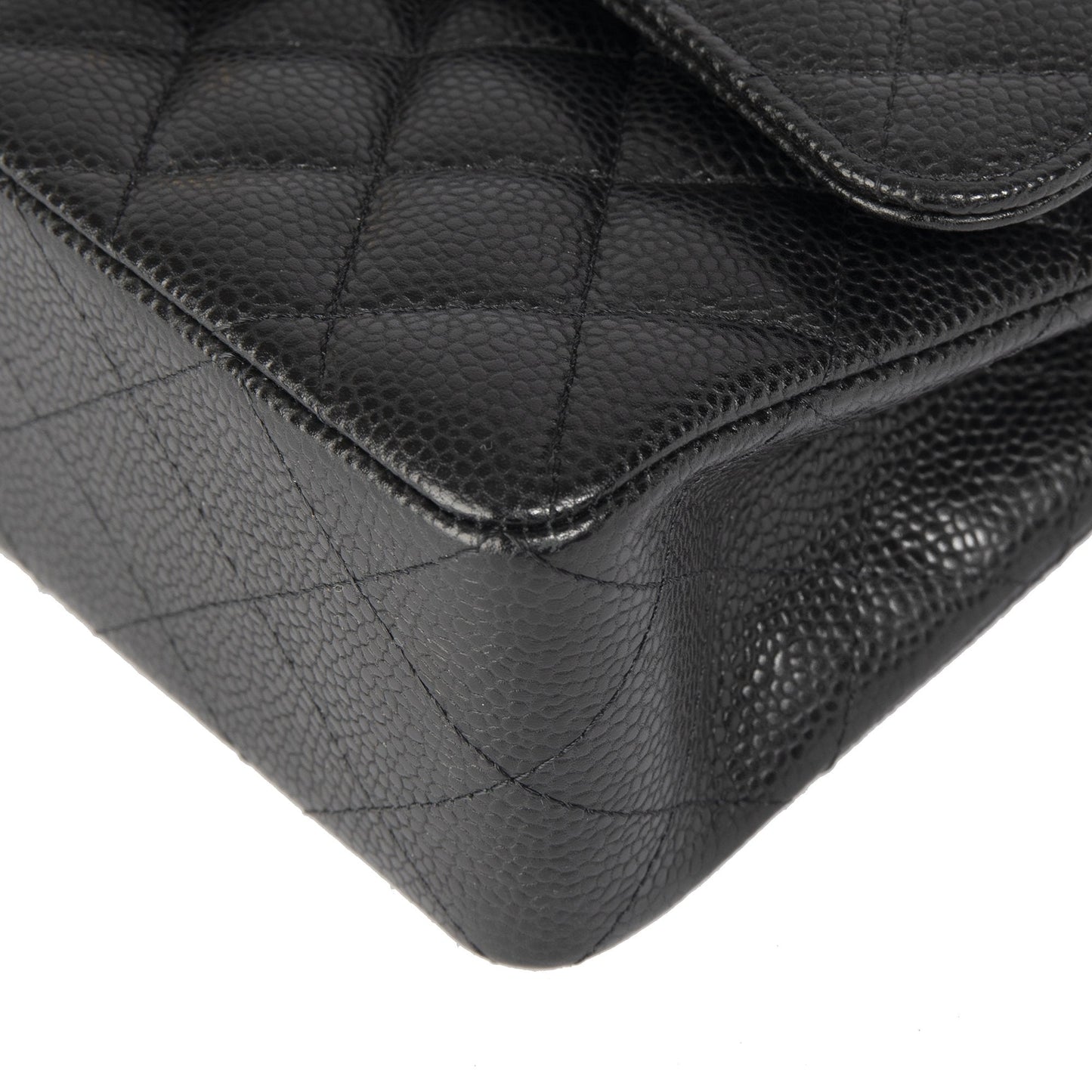 Chanel Black Caviar Small Classic Double Flap Bag