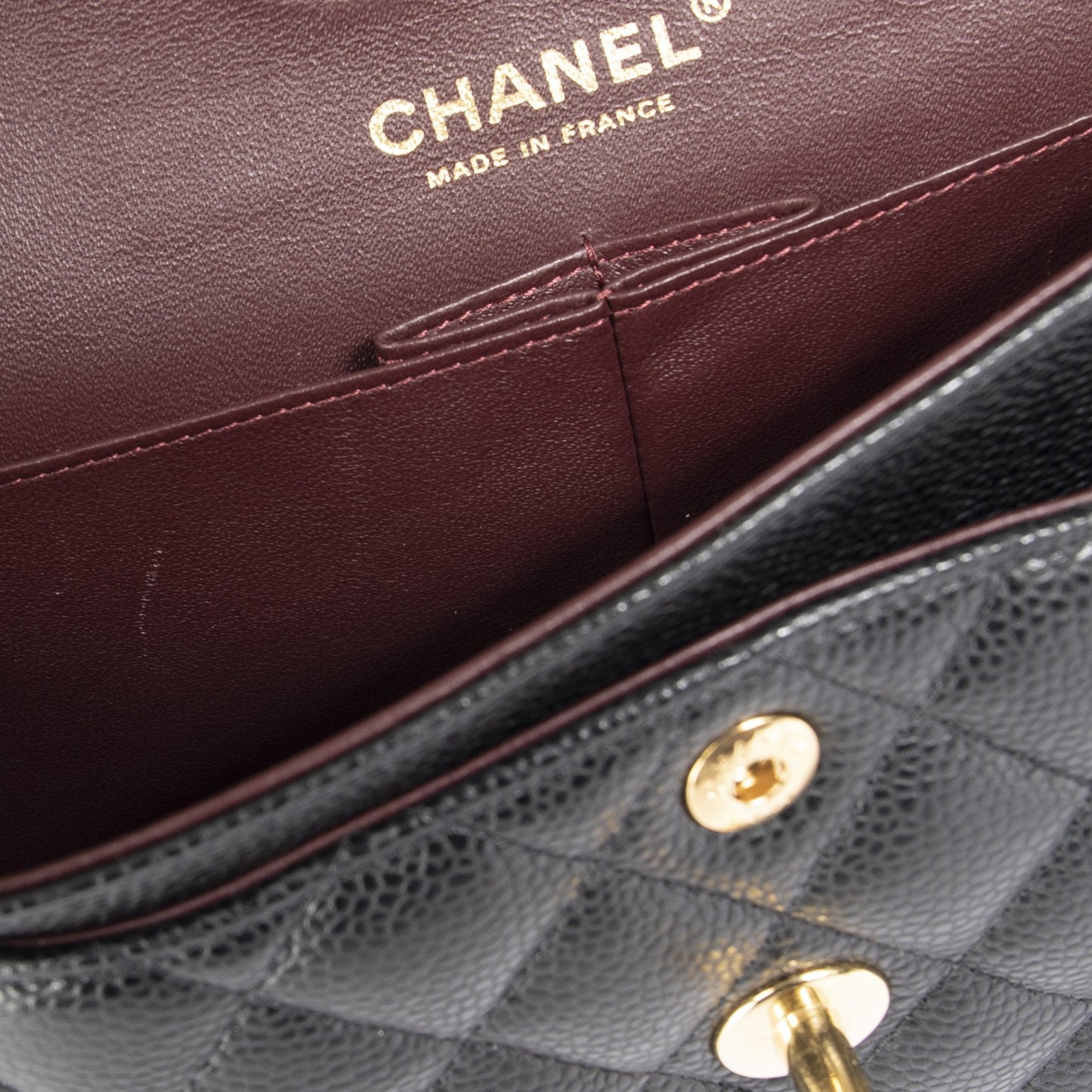 Chanel Black Caviar Small Classic Double Flap Bag