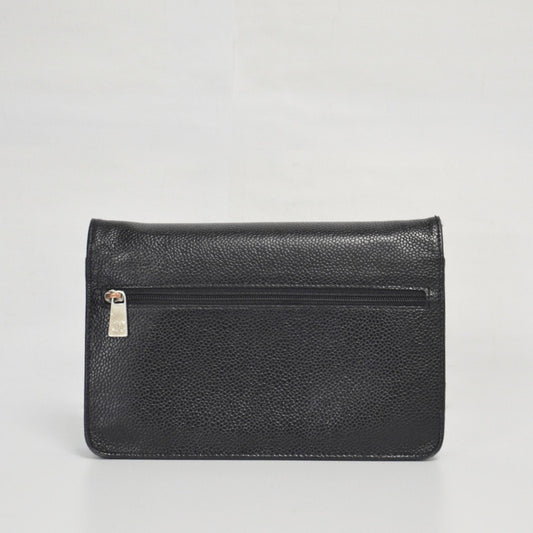 Chanel Black Caviar Timeless WOC